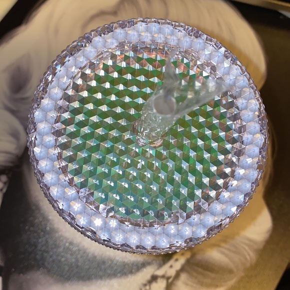 Geometric Tumbler cup with straw - Picture 5 of 6